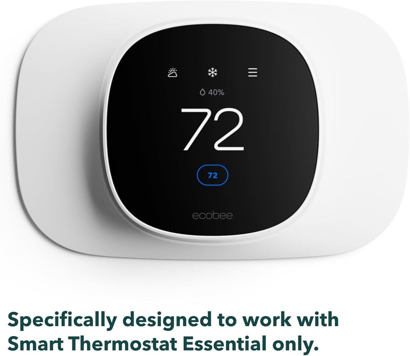 Ecobee Trim Plate for Smart Thermostat Essential Only - Programmable WiFi Thermostat Accessory - Image 2